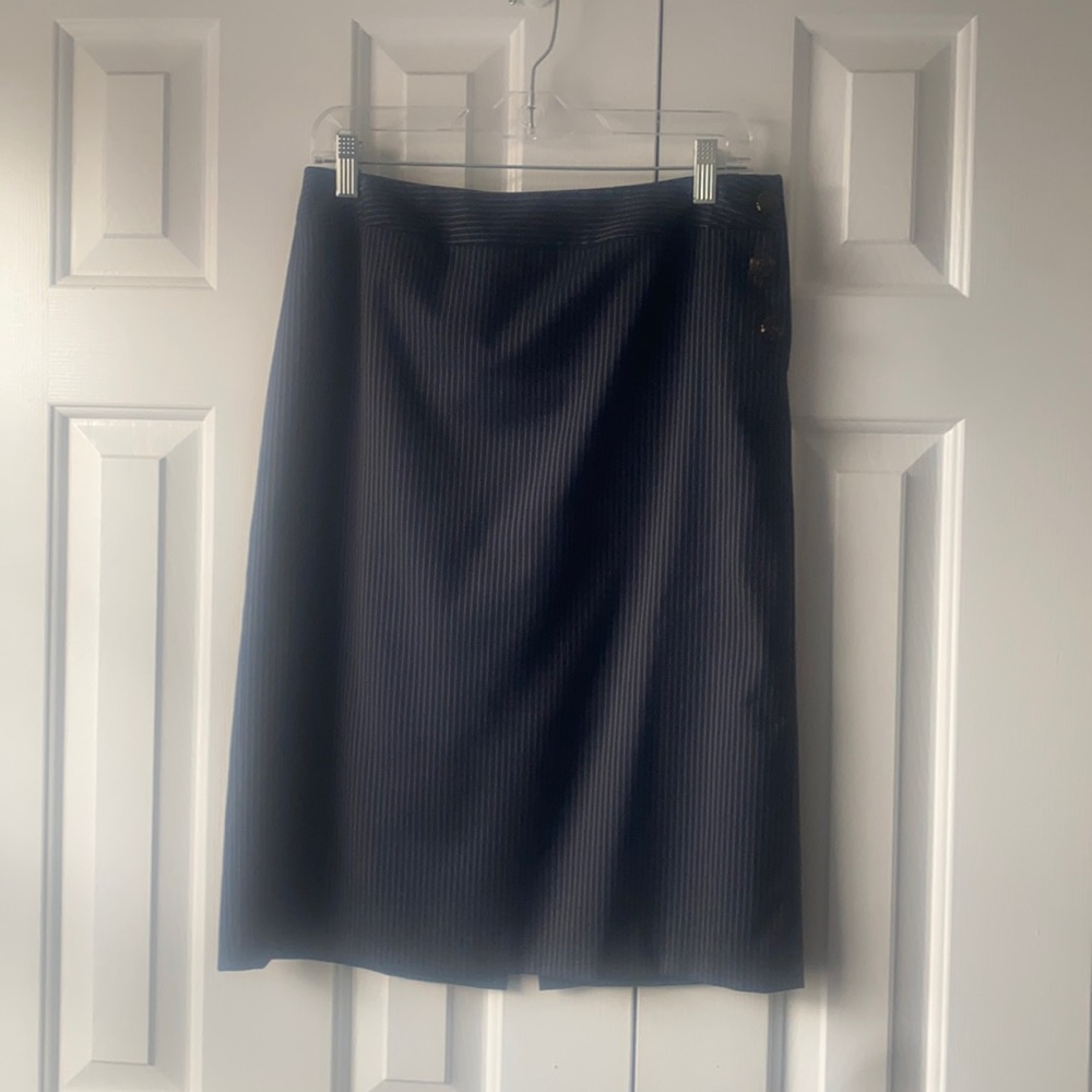 Blue pinstripe Talbots Suit